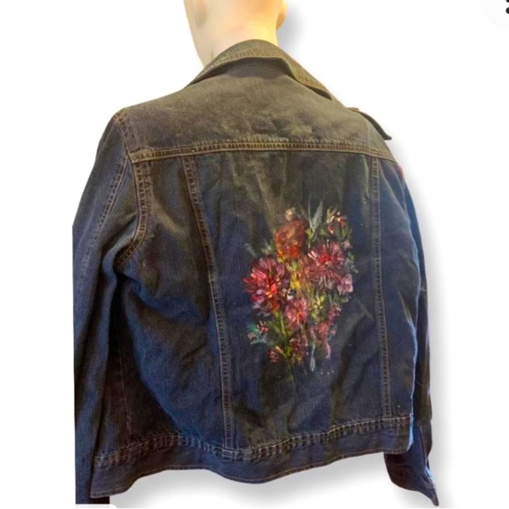 Hand Painted Jean Jacket